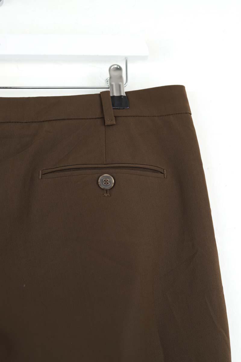 Pantalon droit Boss  Marron