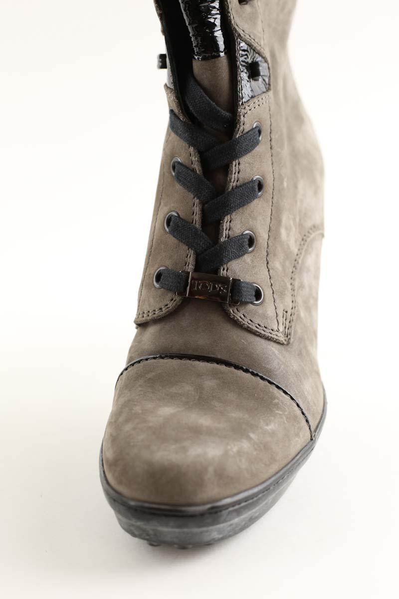 Boots à lacets Tod's  Gris