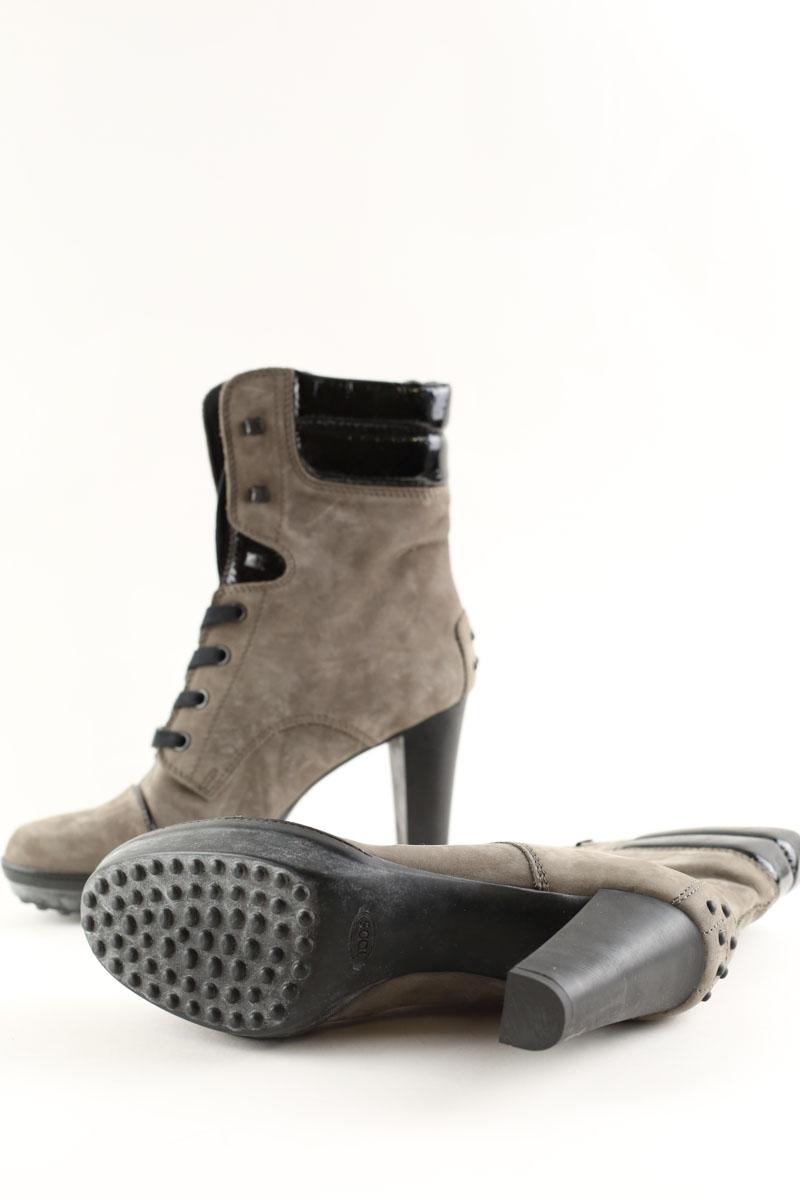 Boots à lacets Tod's  Gris
