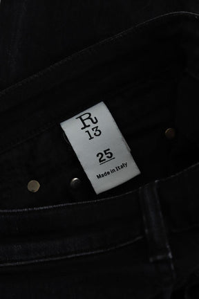 Jean droit R13  Noir