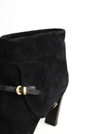 Boots à boucles Michel Perry  Noir