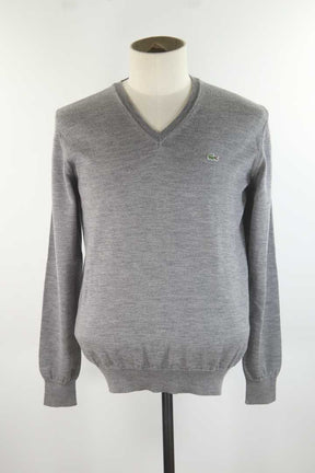 Pull en laine gris