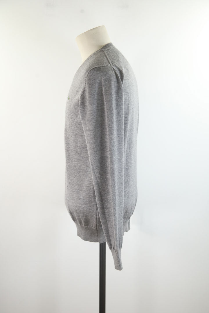 Pull en laine gris