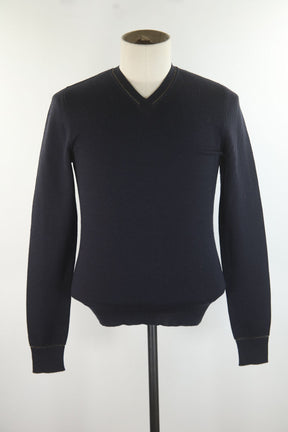 Pull en laine marine