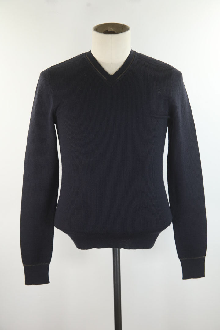 Pull en laine marine