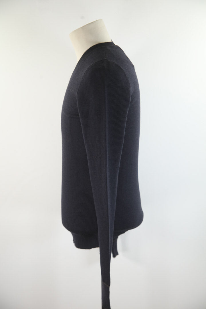 Pull en laine marine