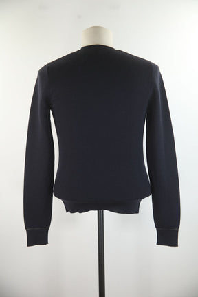 Pull en laine marine