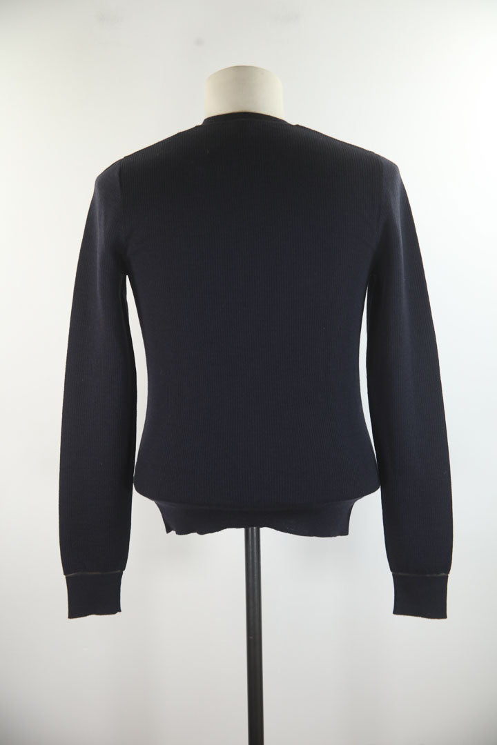 Pull en laine marine