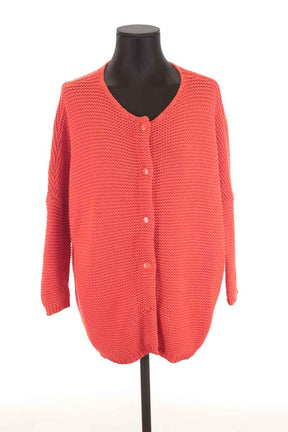 Cardigan orange