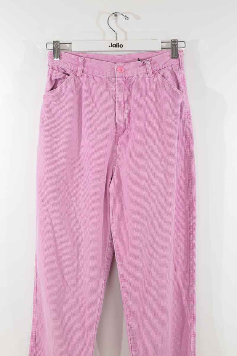 Pantalon droit en coton