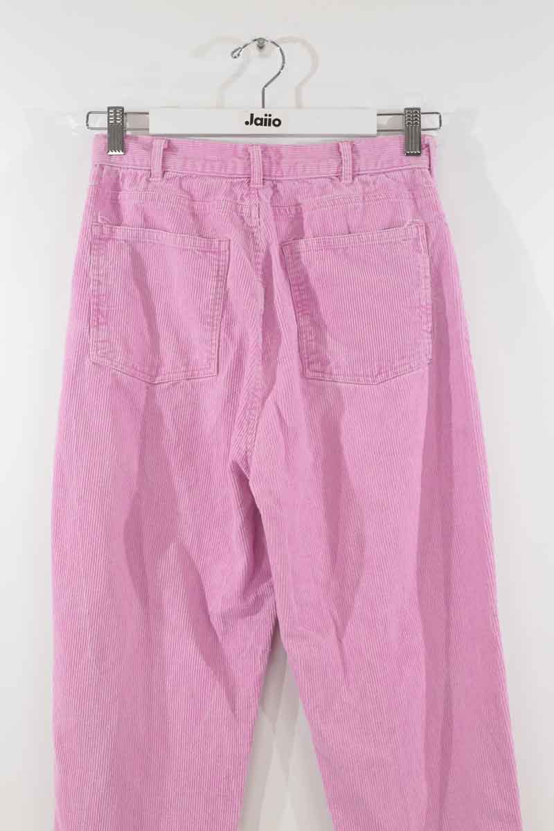 Pantalon droit en coton
