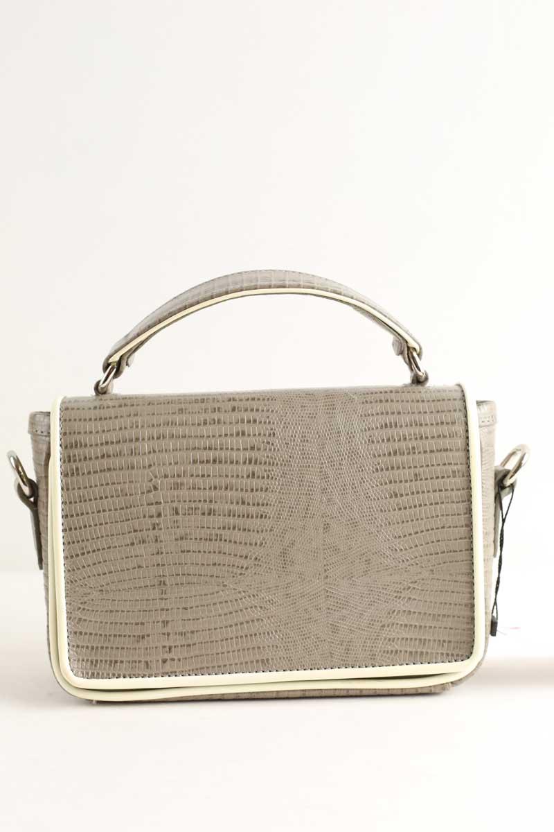 Sac à main Adelaide De Grandcourt  Gris