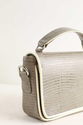 Sac à main Adelaide De Grandcourt  Gris