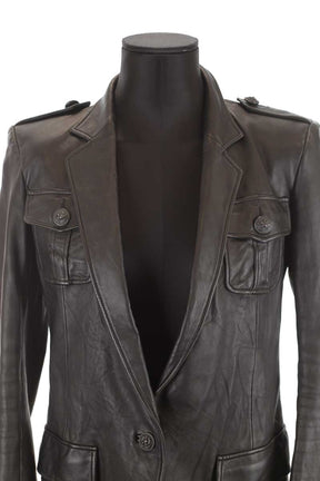 Veste en cuir