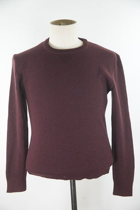 Pulls & Gilets en laine bordeaux