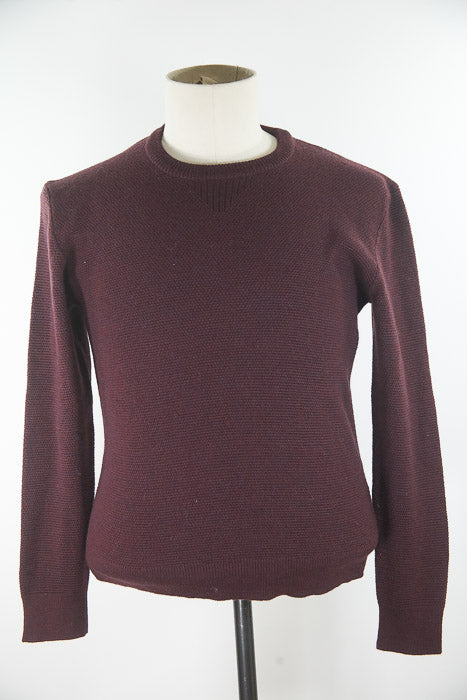 Pulls & Gilets en laine bordeaux