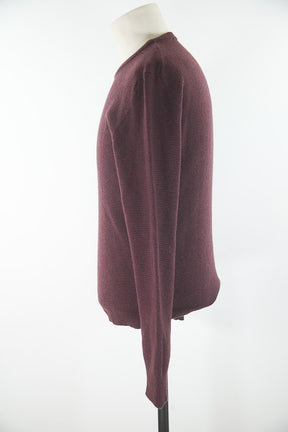 Pulls & Gilets en laine bordeaux