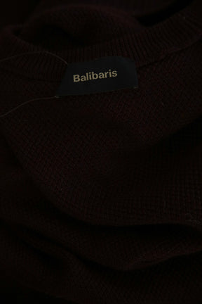 Pulls & Gilets en laine bordeaux