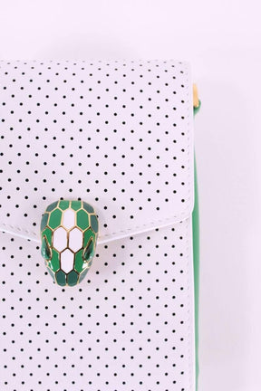 Sacs à bandoulière Bulgari Serpenti Blanc