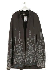 Cape Antik Batik Gris en Synthétique, taille S - Seconde Main