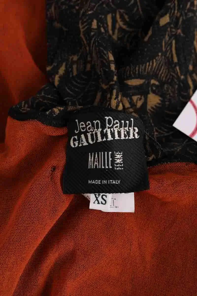 Top Jean Paul Gaultier Noir en Synthétique