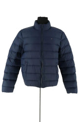 Doudoune Tommy Hilfiger Marine en Synthétique, taille XS - Seconde Main