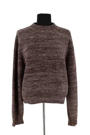 Pull Sessun Marron en Viscose, taille M - Seconde Main