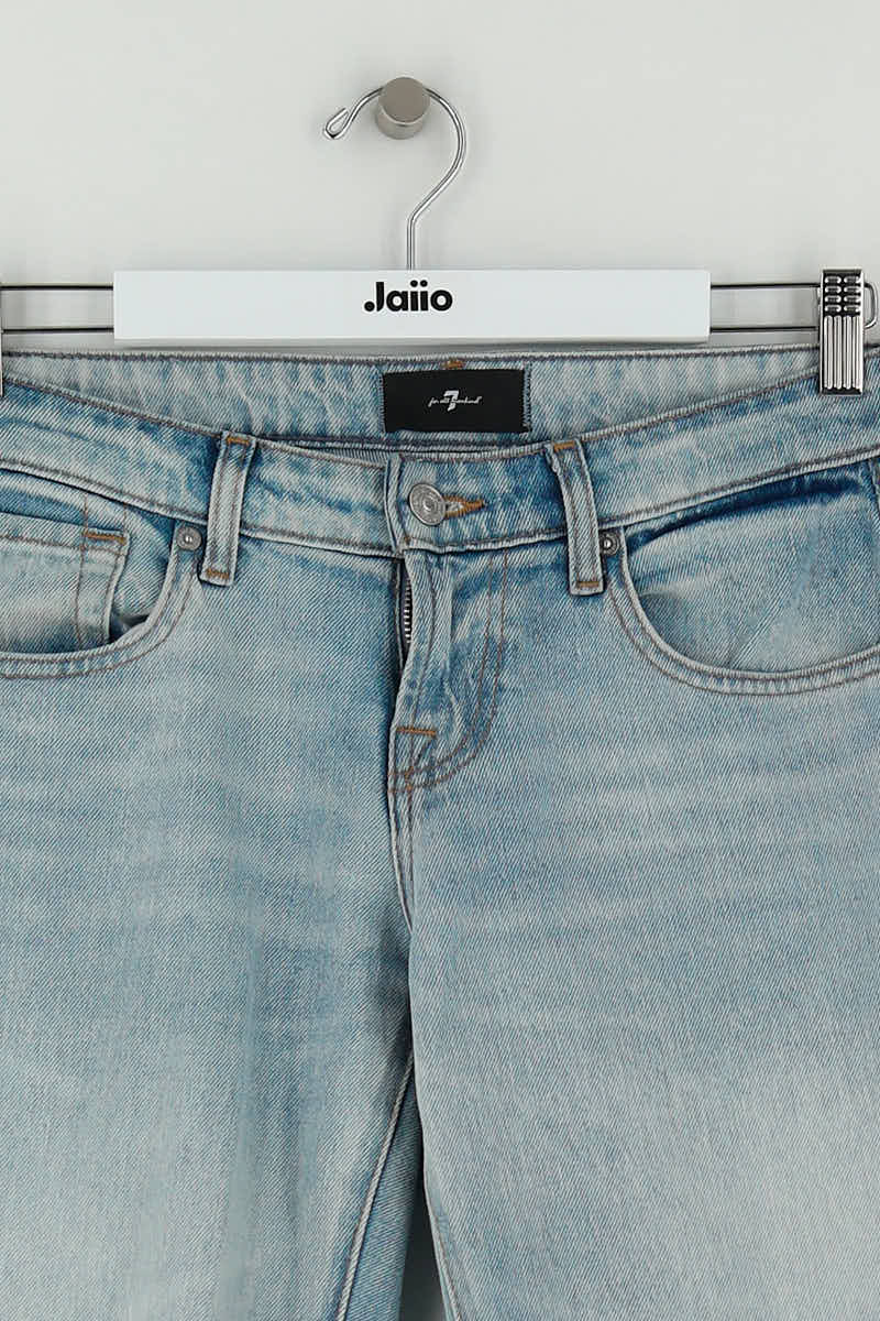 Jean large 7 For All Mankind  Bleu