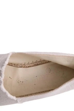 Espadrilles Chanel Beige en Tissu
