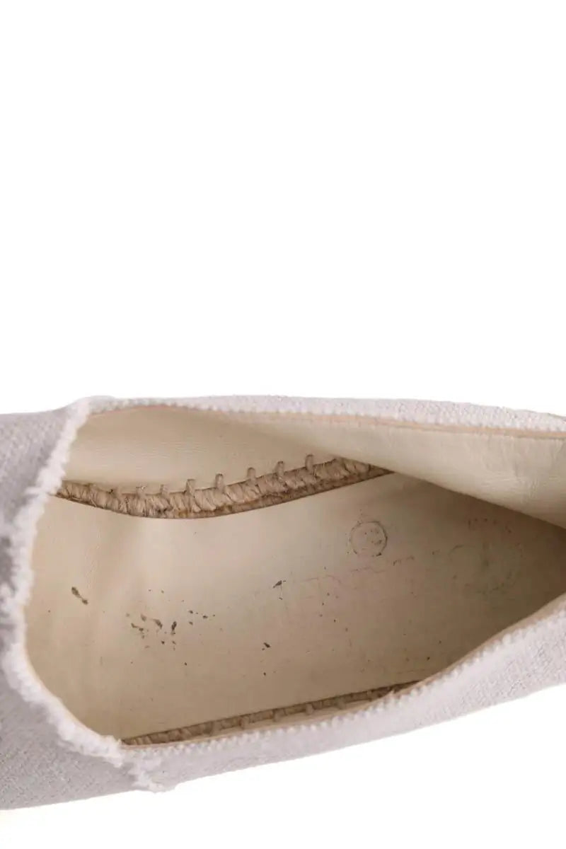 Espadrilles Chanel Beige en Tissu