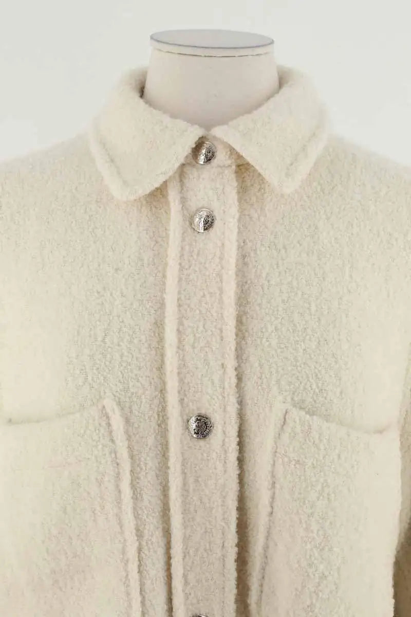 Manteau Tommy Hilfiger Beige en Synthétique