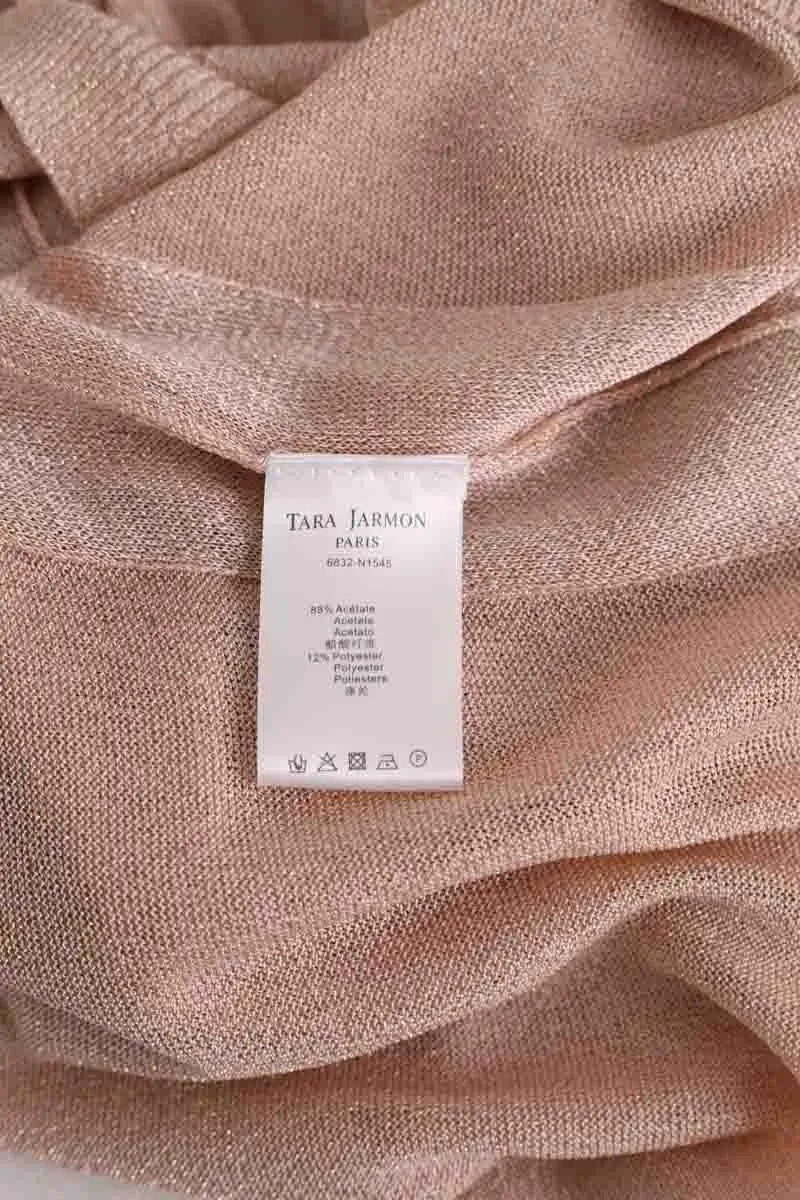 Top Tara Jarmon Beige en Synthétique