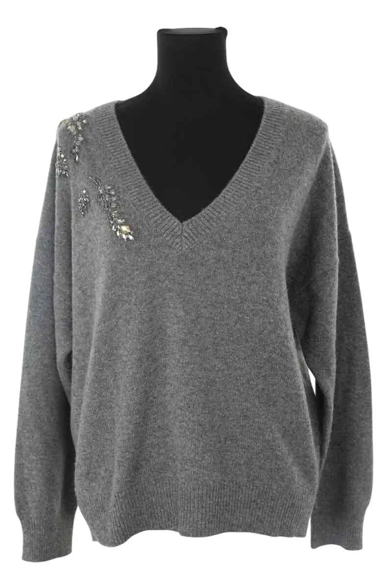Pull Eric Bompard  Gris