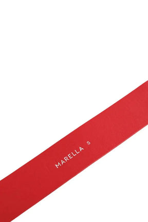 Ceinture en cuir Marella Rouge en Cuir