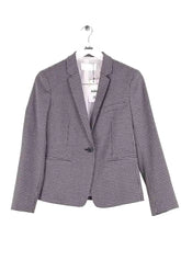 Blazer Hugo Boss Anthracite en Coton, taille M - Seconde Main