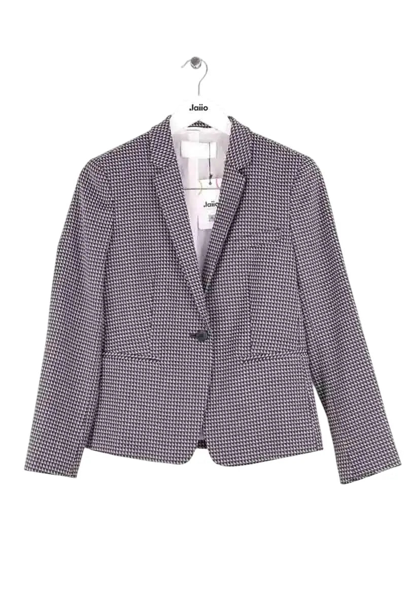 Blazer Hugo Boss Anthracite en Coton, taille M - Seconde Main