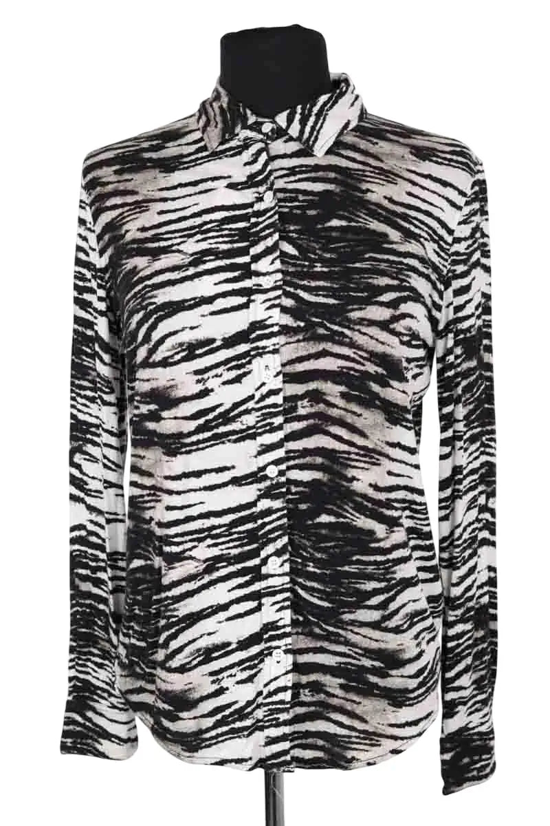 Top Majestic Filatures Noir en Viscose, taille S - Seconde Main