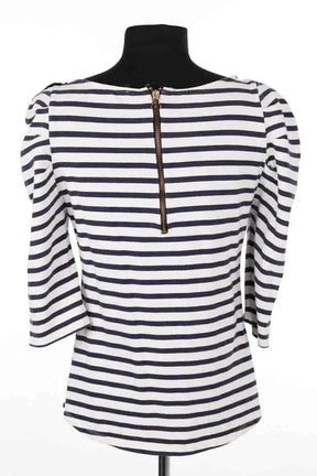 Blouse Sandro Blanc en Coton