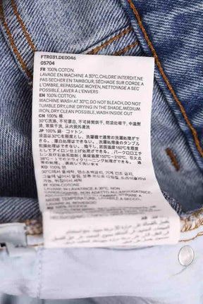 Jean slim Ami Bleu en Coton