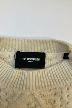 Pull The Kooples Ecru en Laine