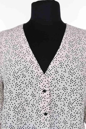 Blouse Sandro Blanc en Soie