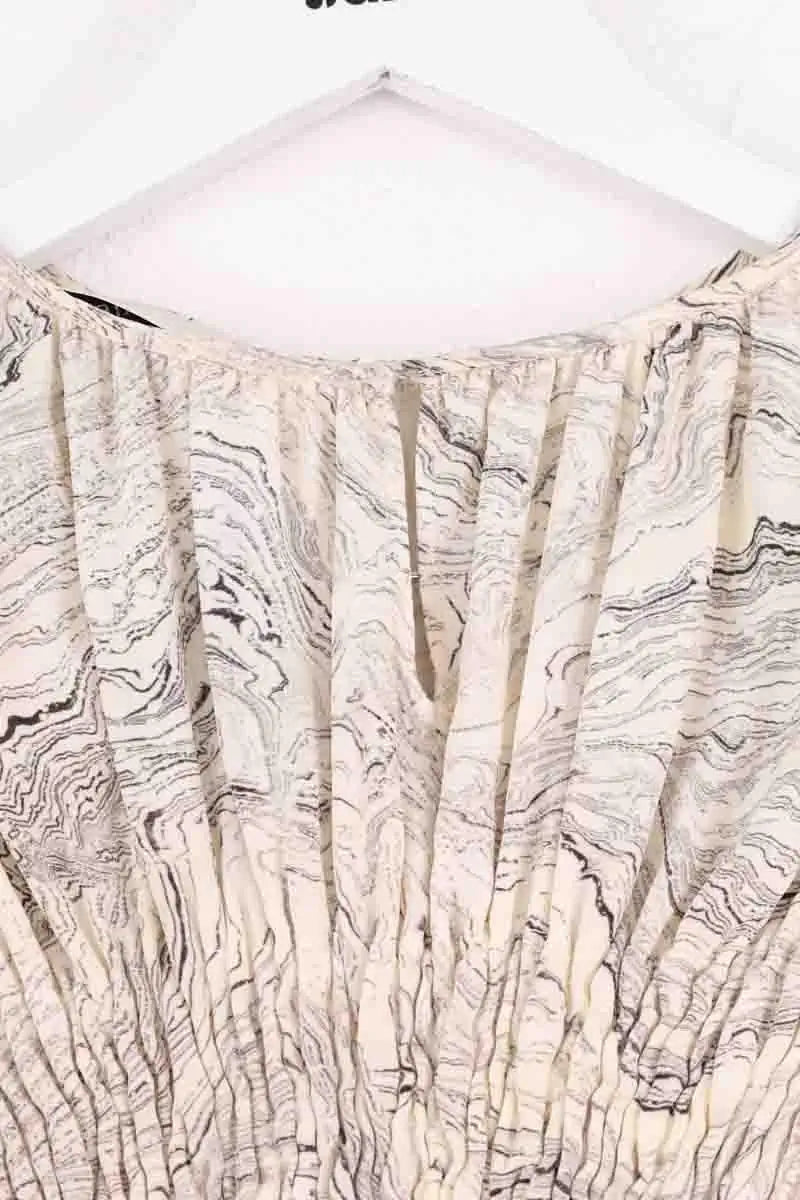 Robe Lemaire Beige en Soie
