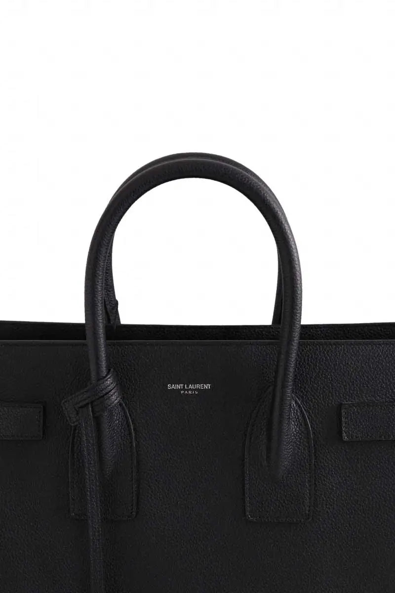 Sac porté épaule Saint Laurent Sac de Jour Noir en Cuir