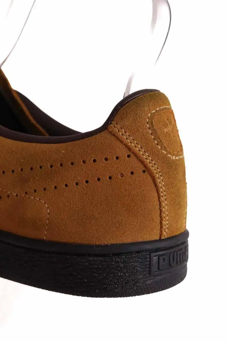 Baskets basses Puma Camel en Daim
