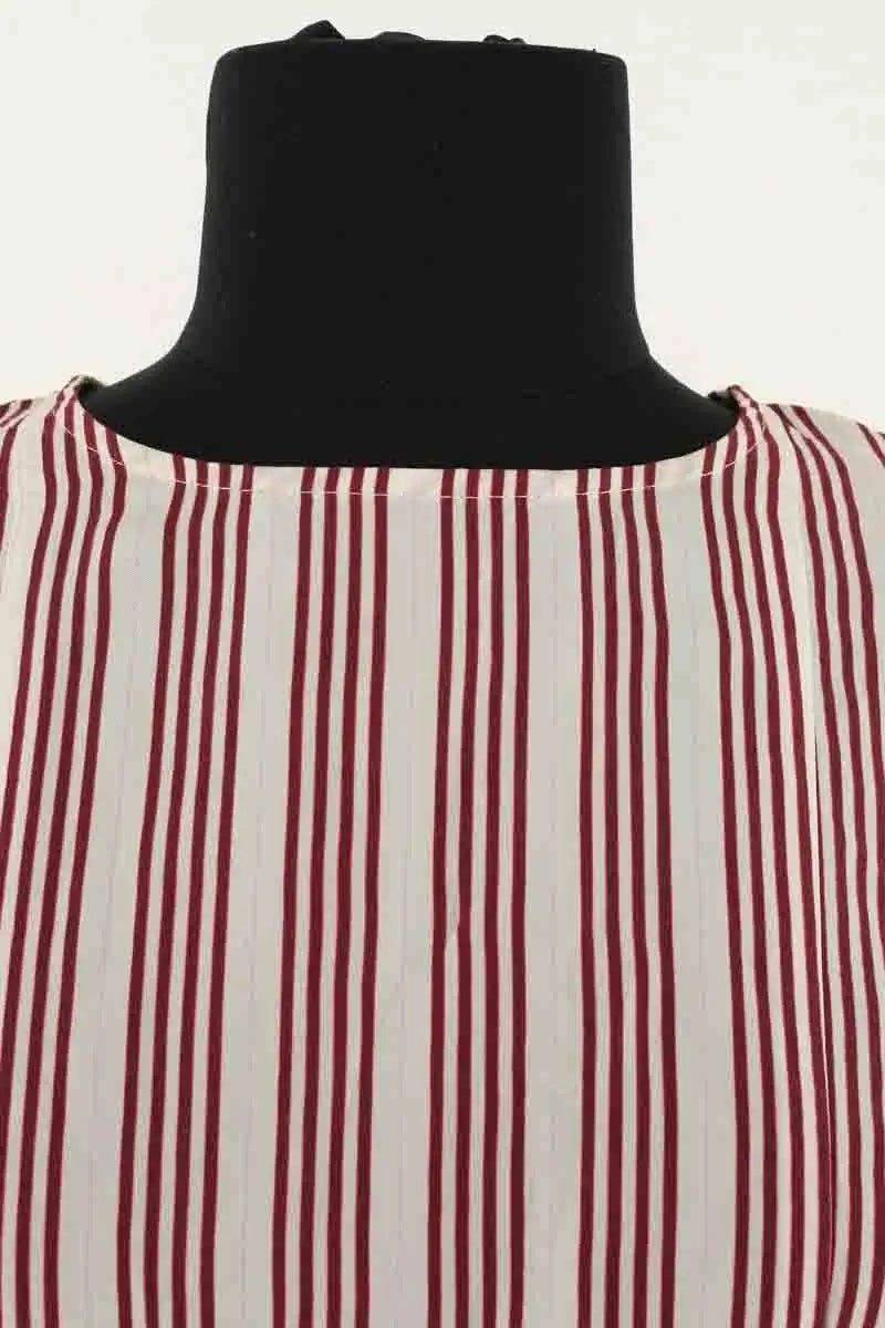 Chemise Sandro Bordeaux en Viscose