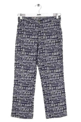 Pantalon droit Burberry Anthracite en Coton, taille M - Seconde Main