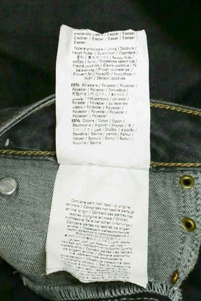Jean slim Liu Jo Gris en Coton