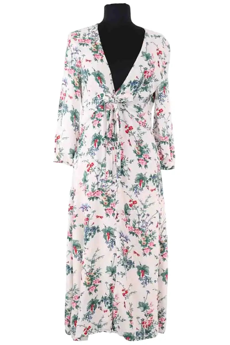 Robe Idano Beige en Viscose, taille S - Seconde Main
