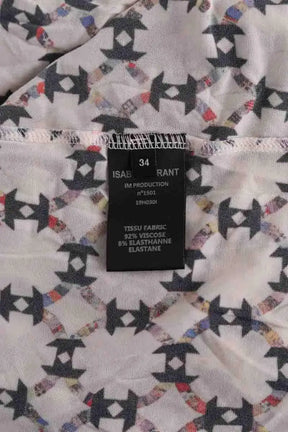 Top Isabel Marant Ecru en Viscose