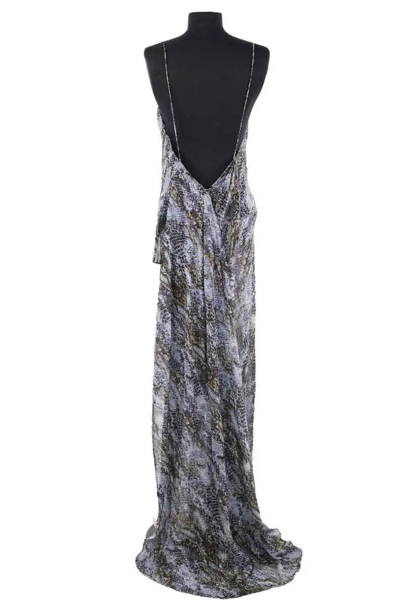 Robe Christopher Esber Bleu en Soie
